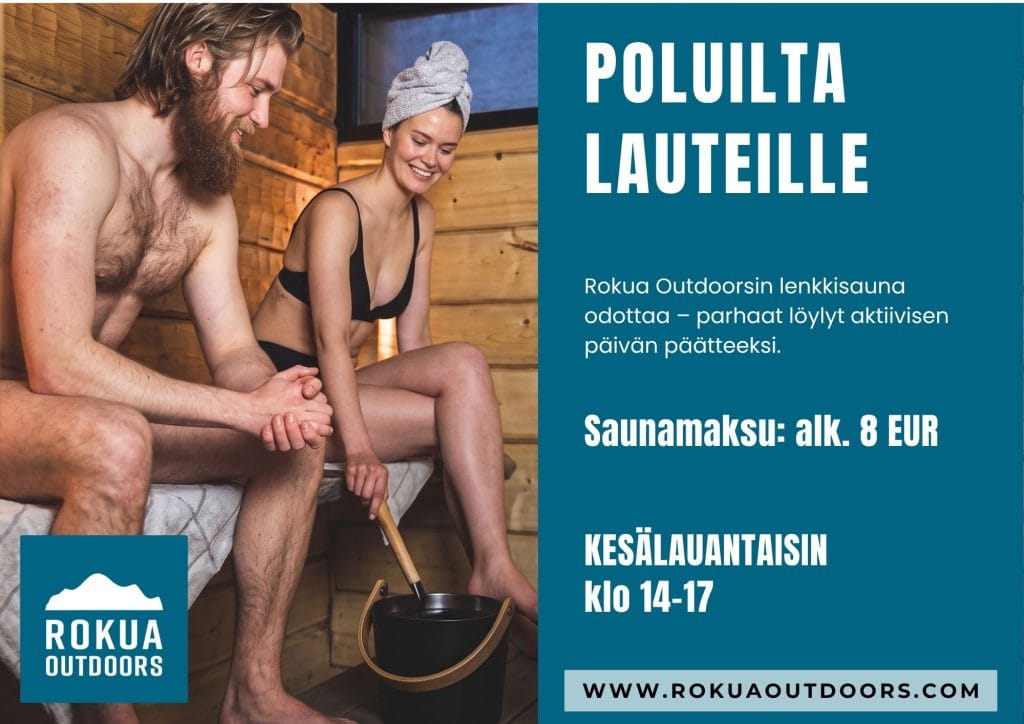 Lenkkisauna Suppa Rokua Outdoors